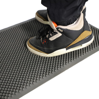 Tapis imprimés en 3D, tapis absorbant l'eau, tapis d'entrée personnalisé en PVC, vente en gros, décoration intérieure