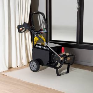 Nettoyeur haute pression électrique haute performance 2200 psi 150 bars avec tuyau de 8 m pour mélangeurs à béton industriels <span class=keywords><strong>et</strong></span> entretien des pavés - Product Image 2