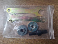 Kit de 5 Piezas de Accesorios para Amoladora Angular, Llave de Conversión, Varilla de Conexión para Disco de Corte, Madera, Metal, Rueda de Pulido