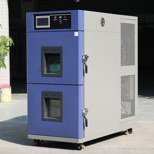 İki Bölgeli Termal Şok Test Kabini Güvenilirlik Ortam Test Cihazı Yüksek ve Düşük Sıcaklık Şok Test Cihazı - Product Image 4