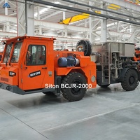 Chargeur d'émulsion BCJR-2000 12000 kg avec garantie d'un an par Siton pour le chargement d'explosifs dans les mines souterraines