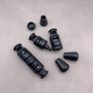 <b>Spring</b>-Loaded Plastic Double-Headed Rope Buckle 51mm Length 13mm Width <b>Clip</b> Buckle For Bag Accessories - Product Image 2