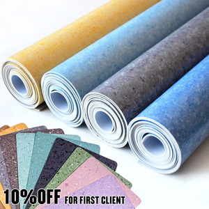 Revêtement de sol moderne en vinyle PVC de 6mm d'épaisseur Carrelage homogène imperméable antidérapant pour hôpital Texture <span class=keywords><strong>parquet</strong></span> pour chambres d'hôtel - Product Image 1