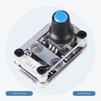 Module d'encodeur rotatif à 360 degrés, encodeur incrémental avec bouton poussoir pour projets de contrôle de moteur Arduino