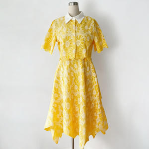 Ensemble chemise et jupe Bettergirl 2026, nouveau modèle imprimé Ramadan, col simple, boutonnage simple - Product Image 6