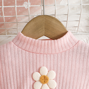 ชุดเดรสตาข่ายปักลายดอกไม้สุดน่ารักสำหรับเด็กผู้หญิง เสื้อผ้าเด็กน่ารักสำหรับงานวันเกิด ลายเจ้าหญิง - Product Image 3