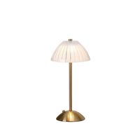 Lampe de table classique européenne, abat-jour en tissu texturé, base en résine, lampe de chevet intérieure, lampe de bureau en acrylique