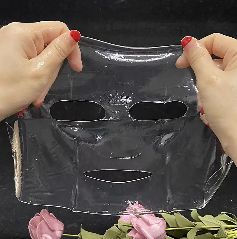 100% masker lembaran organik alami Masker Jelly pemutih hidrasi grosir