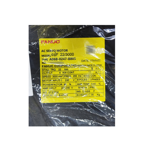 Nouveau moteur servo AC Fanuc original AiF 22/3000 A06B-0247-B805 A06B0247B805 pour PLC PAC et contrôleurs dédiés - Product Image 1