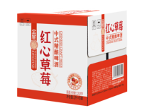 Vente en gros usine – Bière artisanale populaire en bouteille de 1L – Liqueur de fraise Kingstar Redhearted aux herbes – Pour détaillants et distributeurs