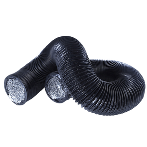 Gaine <span class=keywords><strong>flexible</strong></span> en aluminium PVC, gaine <span class=keywords><strong>flexible</strong></span> ronde composite isolée - Product Image 2