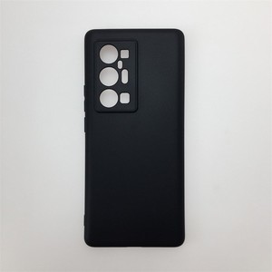 Fabricant de gros étuis en TPU mat souple givré couverture arrière étui de téléphone portable en silicone pour <span class=keywords><strong>Vivo</strong></span> <span class=keywords><strong>X70</strong></span> <span class=keywords><strong>Pro</strong></span> <span class=keywords><strong>Plus</strong></span> noir - Product Image 2