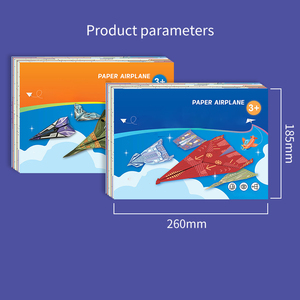 Kit de <span class=keywords><strong>Origami</strong></span> 3D DIY, Avión, Juguetes de Papel para Niños - Product Image 6