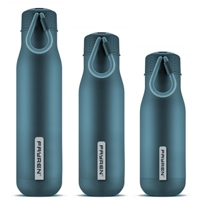 FAYREN — thermos écologique à Double paroi, flacon <span class=keywords><strong>isotherme</strong></span> sous vide, avec couvercle à corde, en acier inoxydable - Product Image 5