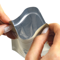 Sachet Doypack Mylar à haute barrière, personnalisé, mat, refermable avec fermeture éclair, pour poudre de thé vert Matcha et mélange de boissons cérémonielles