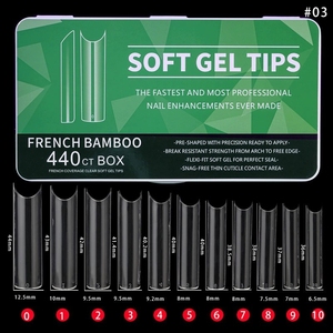 Populaire Colle de pose pour extensions d'ongles en cristal, pour ongles carrés souples, stiletto, papillon, longue durée, couvrance totale, pour <span class=keywords><strong>manucure</strong></span> française, faux ongles de salon - Product Image 3