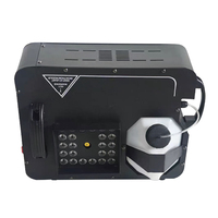 1500W 24 pièces LED verticale rvb télécommande brouillard fumée Machine Jet Distance 4-6 mètres mariage scène coloré colonne fumée Machine