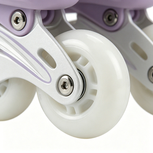 Patines en Línea Ajustables para Niños con Ruedas Luminosas de PVC, Patines de Ruedas para Exteriores para Niñas y Niños Principiantes, Patines para Niños - Product Image 6