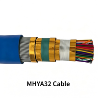 Kabel Komunikasi Terlindung MHYVP untuk Tambang Batubara, Kabel Sinyal Bawah Tanah Tahan Api, Kawat Pemantauan dengan Sertifikat MA