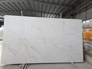 Lastra di Pietra Sinterizzata Bianca Calacatta per Piani di Lavoro Domestici, <span class=keywords><strong>Design</strong></span> Moderno, Pietra Artificiale in Grande Formato - Product Image 2