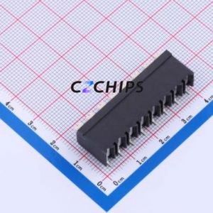 JL212R-SMT-50008BP1 Spring Terminal Block SMD,P=5mm Connector ( Construction: 1x8P )( Pitch: 5mm )( Color: Black ) - Product Image 2