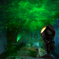 Projecteur d'étoiles Lampe Galaxie pour Chambre d'Enfant Décoration Spatiale & Cadeau Huit Luminosités Réglables Lumière Ciel Étoilé Astronaute