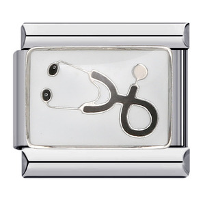 Accessoires DIY, breloques italiennes modulaires émaillées personnalisées, élastiques, faites à la main, en acier inoxydable, pour la vente en gros 2024 - Product Image 3