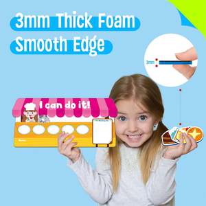 Imanes Magnéticos Ovalados de EVA Impermeables para Refrigerador, Diseño Art Deco, Materiales Seguros para Juegos de Rol y Fomento de la Creatividad - Product Image 2