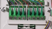 Caja de Distribución de Fibra Óptica Hongsheng de 8 Núcleos, Impermeable, de ABS, Divisor, Adaptador de Bandeja PLC Óptico FTTH para el Hogar, Pigtail, WiFi, 4G, 3G