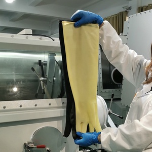 Găng tay cao su butyl với nhiều thông số kỹ thuật và kích cỡ khác nhau được thiết kế đặc biệt cho hộp găng tay phòng thí nghiệm - Product Image 5