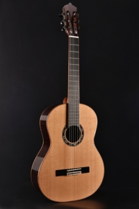 <span class=keywords><strong>Chitarra</strong></span> <span class=keywords><strong>Classica</strong></span> Hanflag CR-C10 di Eccellente Qualità, Fatta a Mano, con Top in Abete Engelmann Massiccio, Manico in Mogano, <span class=keywords><strong>Corde</strong></span> in <span class=keywords><strong>Nylon</strong></span> - Product Image 2