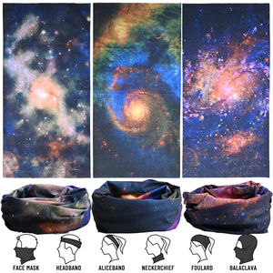 Starry Sky Series Tube Bandana Multifonctionnel <span class=keywords><strong>Équitation</strong></span> Coupe-Vent Bandeau Protection Solaire Cache-Cou - Product Image 6
