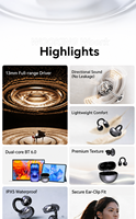 WOOKING CP1 Earbud Gaming TWS Dual Core Bluetooth 6.0 yang Ditingkatkan, Baterai Tahan Lama, Koneksi Ultra-Stabil Latensi Rendah, Pemasangan Cepat