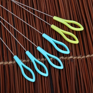 Stainless Steel Cleaning Brush <b>Plastic</b> Handle Individually <b>Wrapped</b> Small Bristle Brush to Clean Baby Bottle - Product Image 3