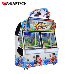 Macchina da gioco arcade a gettoni per bambini KICK MANIA (2P) con pallone da calcio e biglietti della lotteria - Product Image 1
