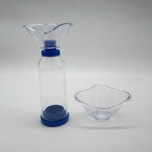Inhalateur pour l'asthme approuvé CE/ISO Kaiyi, <span class=keywords><strong>chambre</strong></span> <span class=keywords><strong>d</strong></span>'<span class=keywords><strong>inhalation</strong></span>, diffuseur <span class=keywords><strong>d</strong></span>'aérosol, masques pour adultes et enfants, PVC+PP+silicone de qualité médicale - Product Image 2