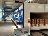 Horno BRICKMAC para Secado de Ladrillos de Arcilla y Tejas, Horno de Túnel de Alta Eficiencia para Línea de Producción de Ladrillos NJBM