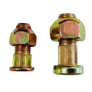 OEM tùy chỉnh bánh xe Hub Stud Bolt và Nuts cho Trailer trung tâm treo RV bộ phận Camper phụ kiện