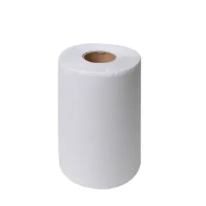 2 couches de rouleau d'essuie-tout en papier 30 rouleaux de papier plastique roulant avec base essuie-mains jetables pour le nettoyage de la salle de bain