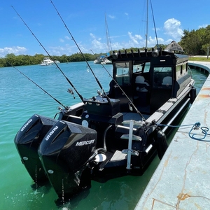 2023 Nouveau Yacht de luxe super cabine de 25 pieds pour l'océan 2500 Bateaux à grande vitesse à vendre Navire de pêche <span class=keywords><strong>en</strong></span> aluminium - Product Image 3