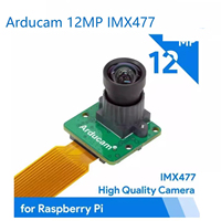 Caméra miniature de haute qualité Arducam 12MP IMX477 pour Raspberry Pi, fournie par l'usine