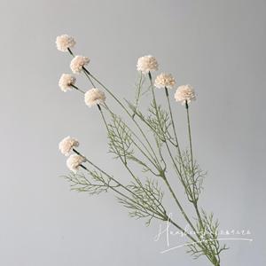 Bouquet de fleurs artificielles en soie, pissenlit simulé à 9 têtes, haute simulation, pour décorations de mariage et de maison - Product Image 3