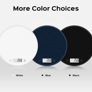 Welland Haushalt Präzise Produkte Schwarze Glas-Backwaage Elektronische Digitale Küchenwaage Lebensmittelwaage - Product Image 6