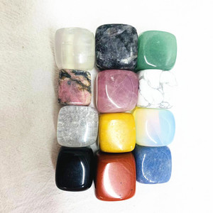Toptan doğa toplu kristal karışık eskitme taşlar gül kuvars küpleri satılık - Product Image 3