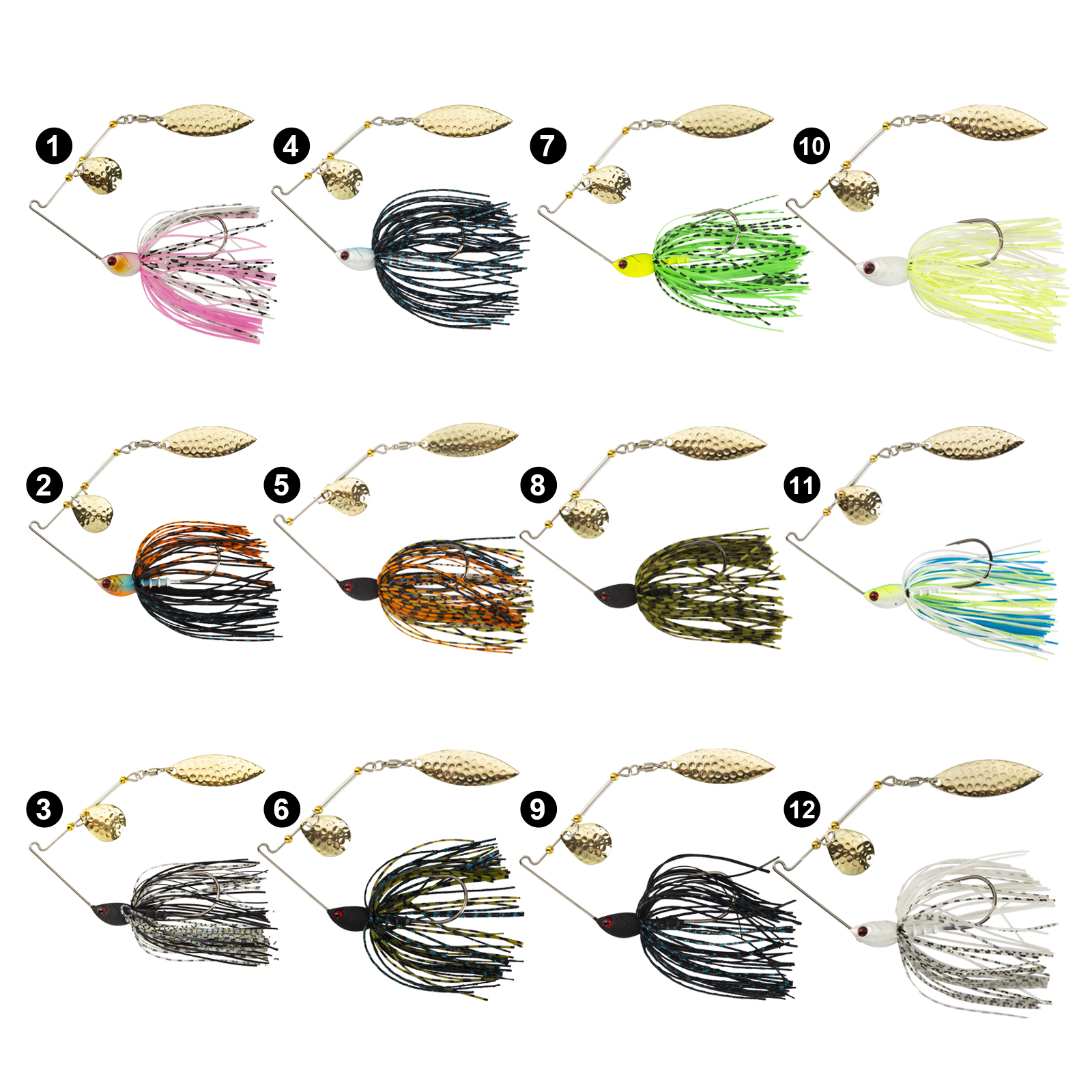 Colorado Bladed Spinner baits