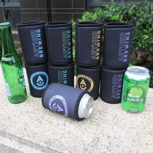 Versatile Neoprene Stubby Holder for Beer <b>Cool</b> Party or <b>Bar</b> Cooler Bag with Letter Pattern - Product Image 3