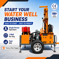 Machine de forage de puits d'eau sur roues de 300 m prête à être expédiée – Appareil de forage de puits d'eau pour projets d'exploration des eaux souterraines