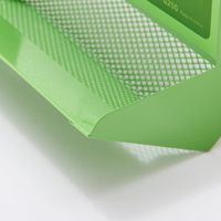 Mangeoire à lapins en métal galvanisé de haute qualité, base en maille, extra résistante, personnalisable en usine, vente en gros, petite mangeoire