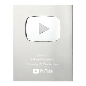 1 wholesale best seller metal award plague youtube plaque with free design