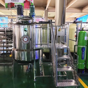 Hoàn toàn tự động xà phòng lỏng Máy làm dầu gội đầu máy dầu gội đầu làm đầy máy chất tẩy rửa thiết bị sản xuất - Product Image 4